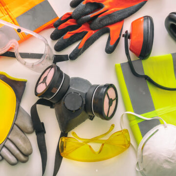 Picture of occupational safety equipment.